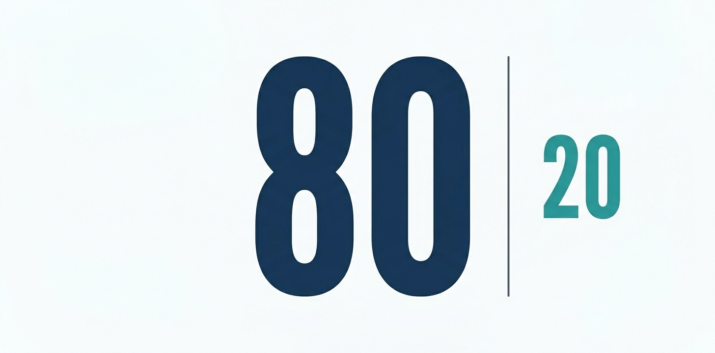 80/20 — the target ratio PE firms are already implementing